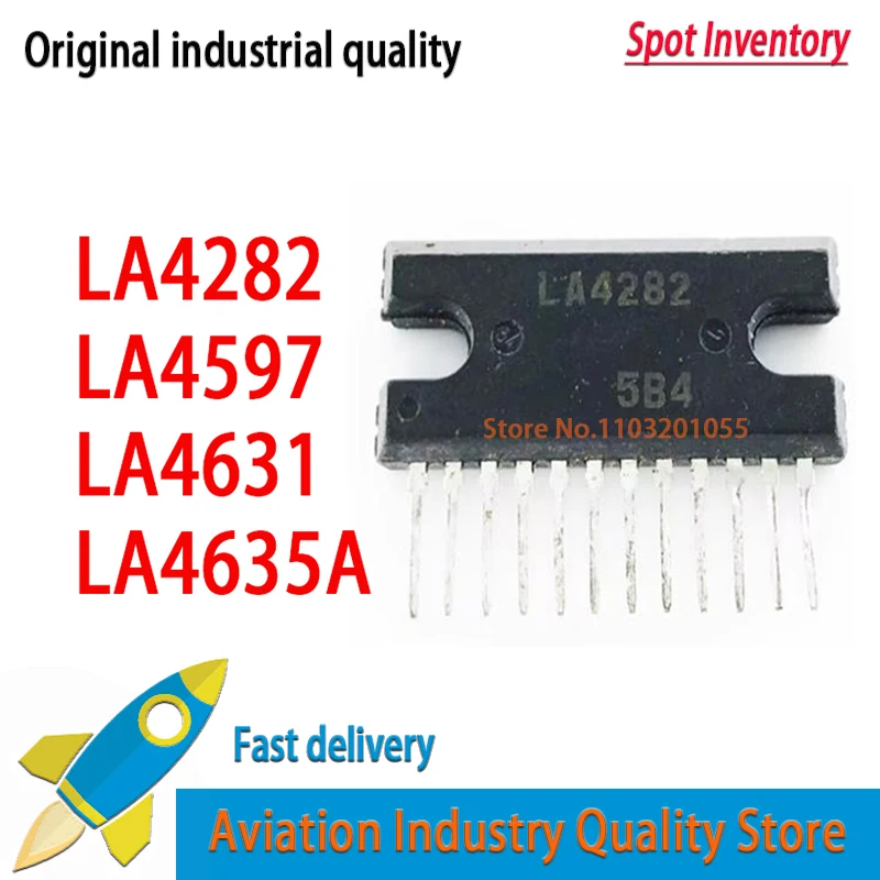 10 unids/lote nuevo original en stock LA4282 4282 LA4635A LA4635 ZIP-12 LA4597 LA 4597 LA4631 ZIP-13