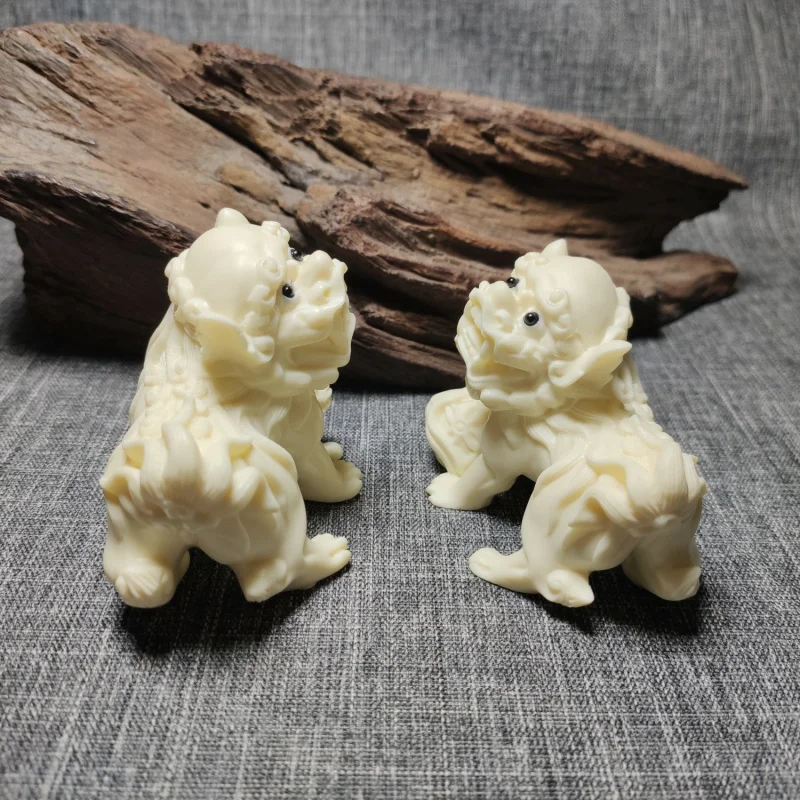 Wholesale Ivory Nut CarvingQVersion Jucai Xiangshizi Bodhi Seeds Crafts Ornaments8*5*6.5 Gift Box