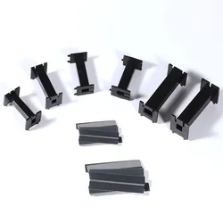 ABS Bobbin Wire Coil Former FR DIY Speaker Crossover Inductor Amplifier Transformer Frequency Divi With Silicon Steel Sheet