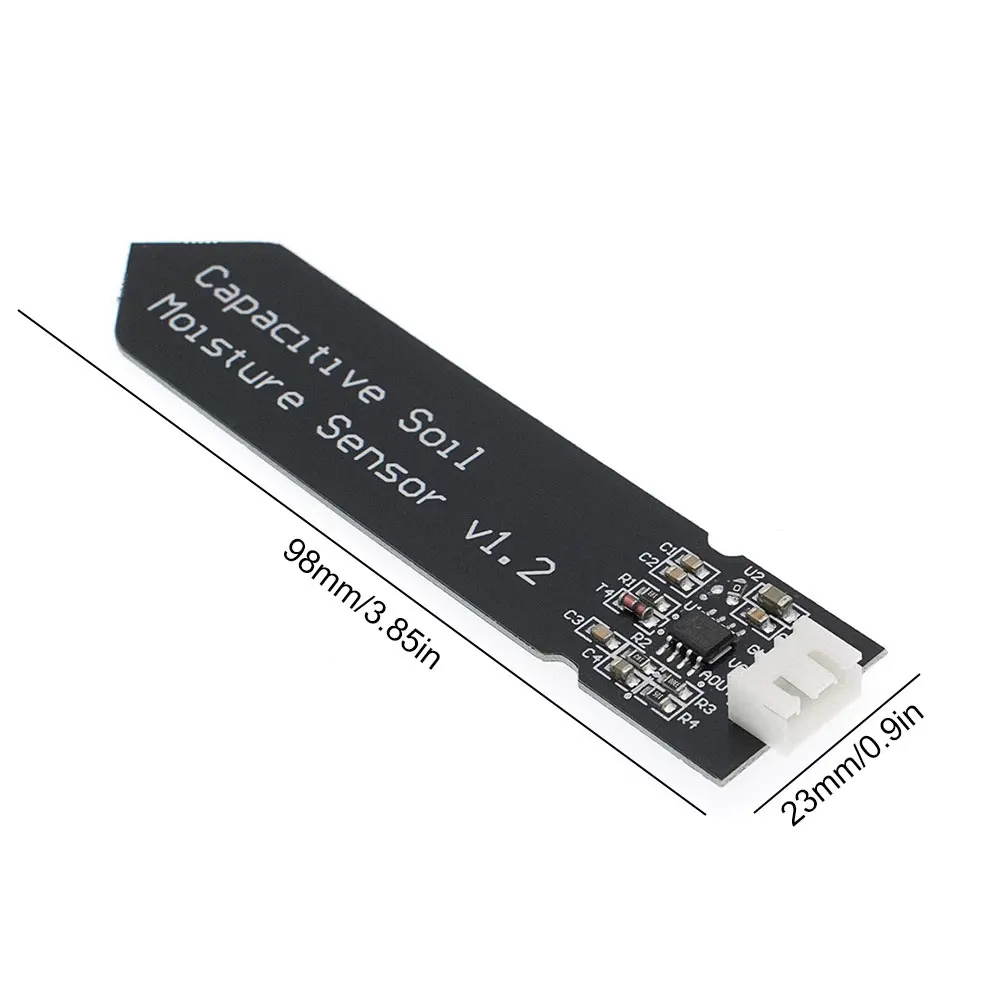 Capacitive Soil Moisture Sensor Module Wide Voltage 3.3V Soil Humidity Moisture Sensor Module W/ Gravity for Arduino