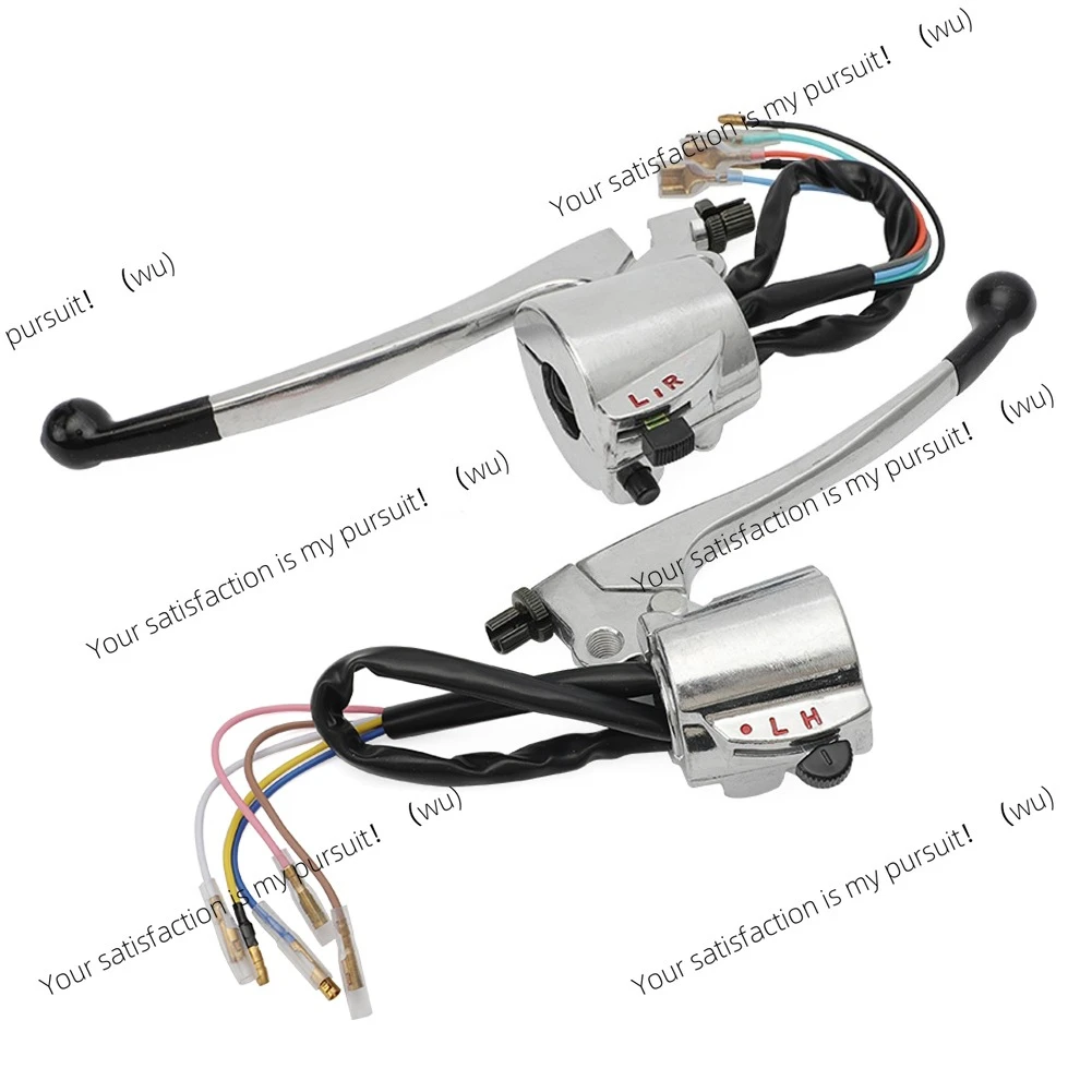 Motorcycle Right and Left Handlebar Switch 22mm for Honda CG125 CB125 Zhujiang CG125 XF-CG125 Horn Turn Signal Electric Start