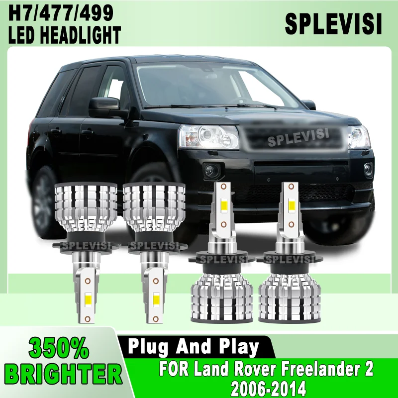 

wide compatibility range energy-saving H7 477 499 led headlight For Land Rover Freelander 2 2006 2007 2008 2009 2010-2014
