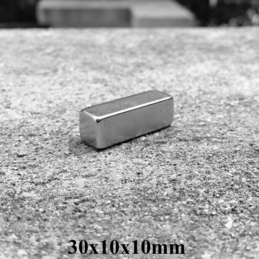 30x10x10 mm Powerful Block Magnet 30mm10mmx10mm For Home Refrigerators, Offices DIY 30x10x10mm Magnetic Strong Magnet 30*10*10