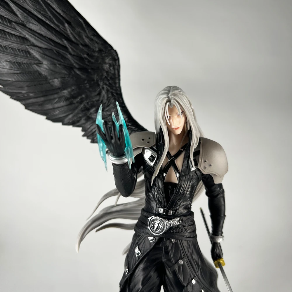 جديد ولادة جديدة Sephiroth أنيمي الشكل واحد مجنح الملاك عمل نموذج لجسم جمع اللعب