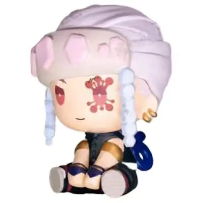 Genuine Action Figure The Second Round of Ghost Slayer Blade Sitting Posture Design Gacha Butterfly Ninja Ornament