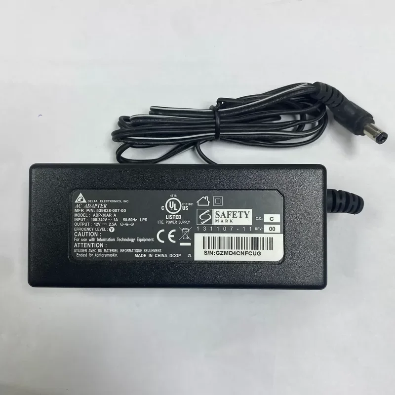 for Delta Original 30W Power Adapter Model ADP-30AR Output 12V2