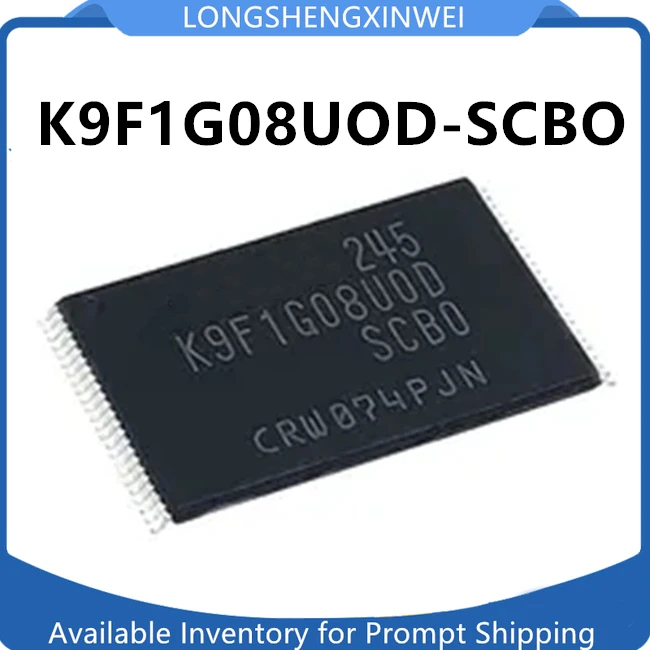 1PCS New Original K9F1G08UOD-SCBO K9F1G08U0D-SCB0 Flash Memory TSOP48 Chip Integrated Circuit