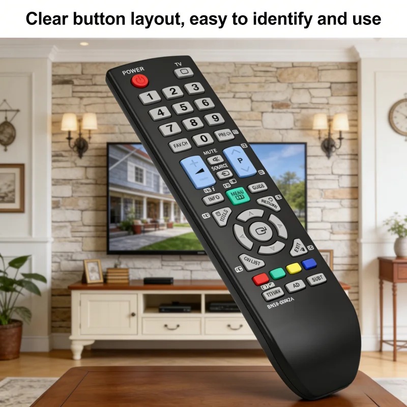 

Universal TV Remote Control Compatible with Samsung BN59-00942A BN59-00865A AA59-00496A AA59-00743A Replacement Remote