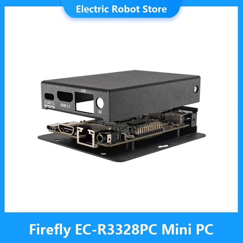 

Firefly EC-R3328PC Mini PC Rockchip RK3328 Quad-core Cortex-A53 64-bit processor 1.5GHz Support Android, Ubuntu