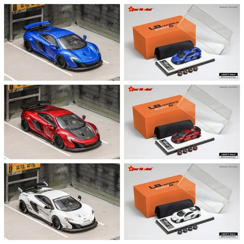 Stern modell 1:64 lbwk lb-works mcl 650s Modell auto aus Druckguss