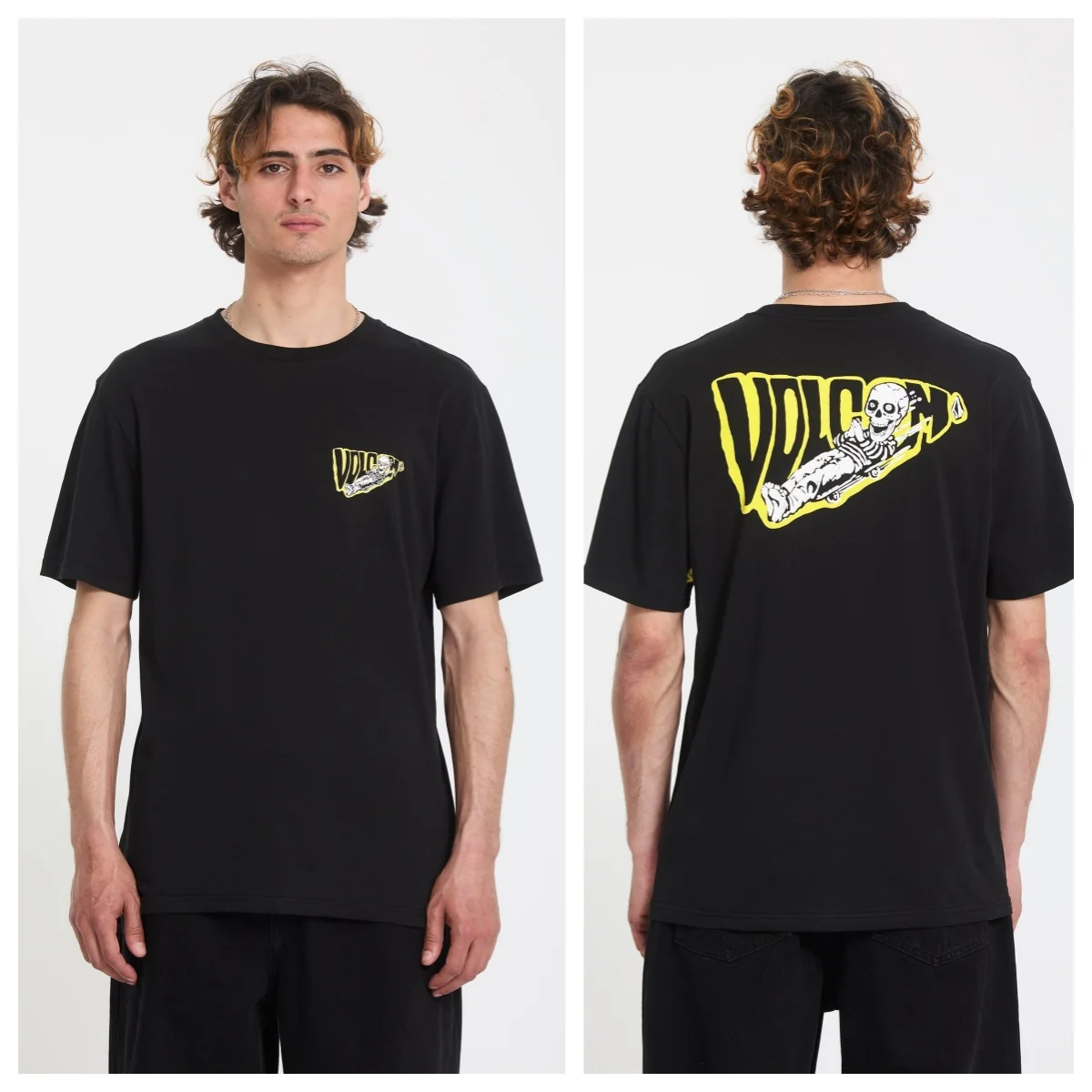 Skateboarding Surfen Outdoor-Sport Grafik-T-Shirt 100% Baumwolle Rundhals Lässiger Schnitt Unisex T-Shirt Sommer-Oberteil