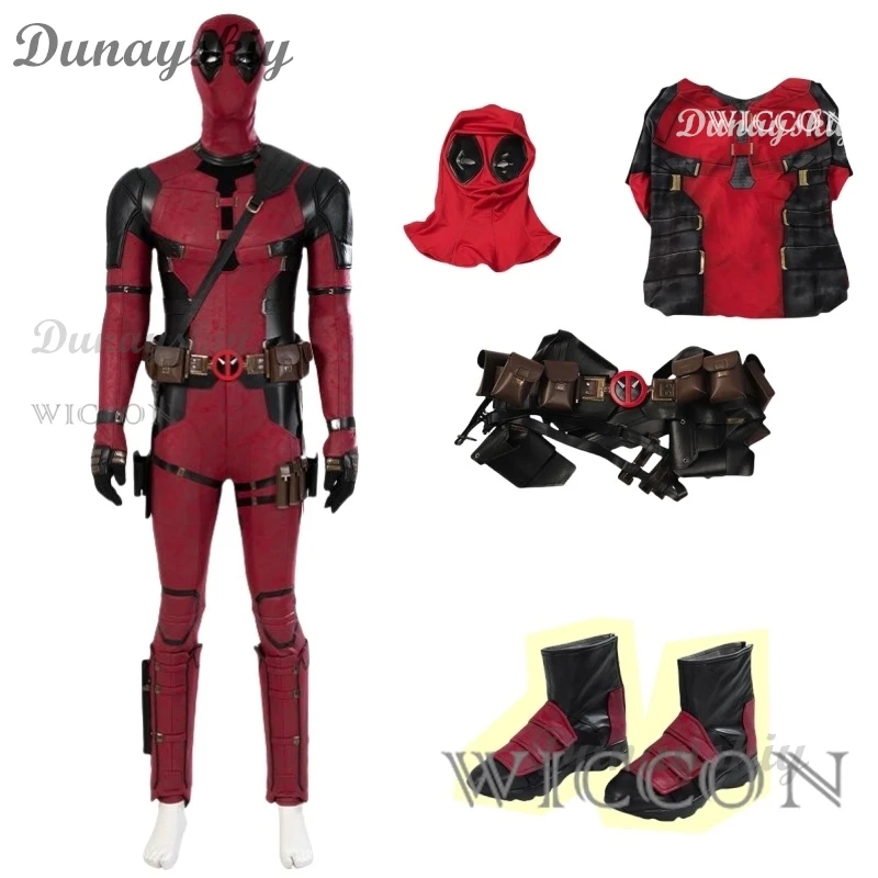 

Movie Deadpool3 Cosplay Costume Series Pet Cos Costume Superhero Costume Shoes Halloween Carnival Party Animation Props Gift