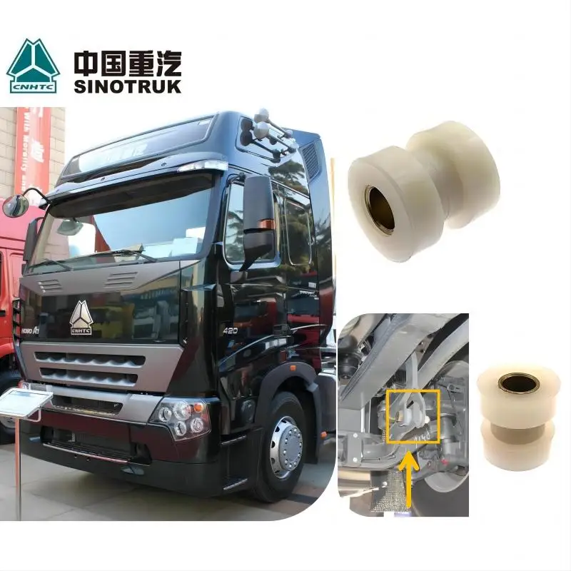 

Specially Used For HOWO A7 Truck Original Quality Suspension Bracket Liner For Front Stabilizer Bar Rubber Sleeve HOWO A7 Parts