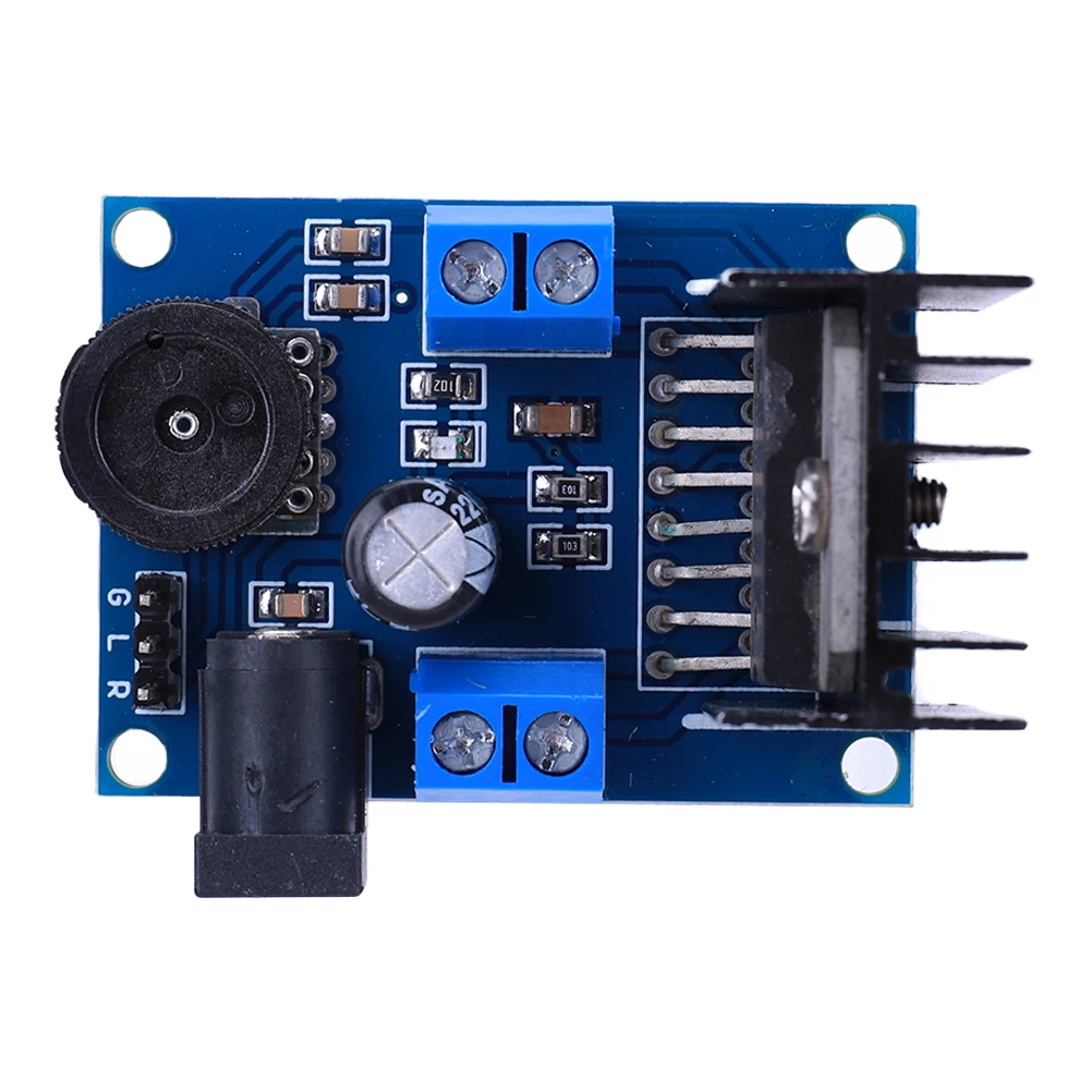 TDA7297 Audio Amplifier Board Module Dual-Channel Power Amplifier Module 10-50W for DC Power Supply Audio System DIY Speakers