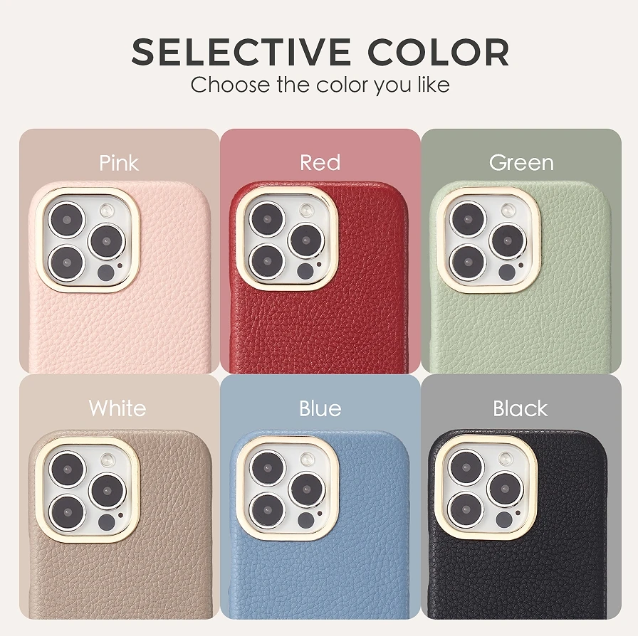 

Personalized Leather Phone Case with Lanyard Cute MIni Letters Custom Name iPhone16 15 14 ProMax 14Plus 13Pro Max 13 12 11Cover