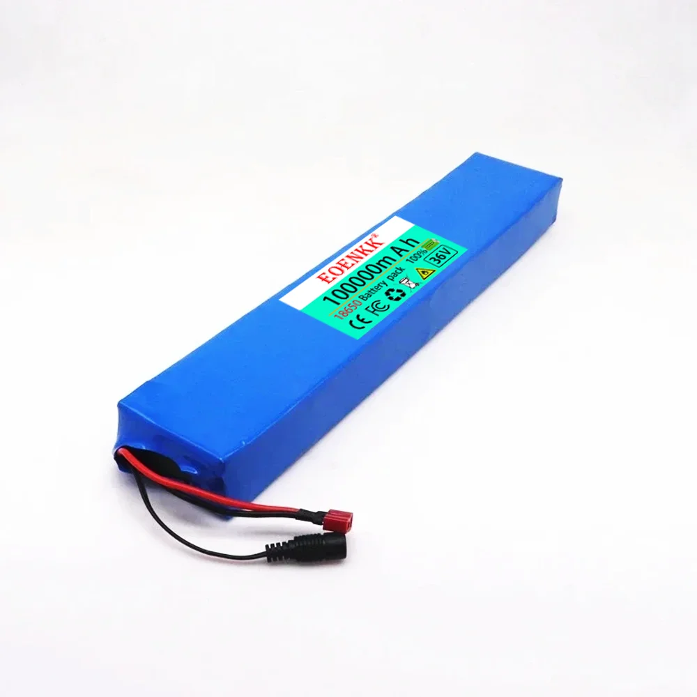 36V 10S4P 100Ah 100000mah 18650 Lithium Ion 42V Battery Pack Original high power cell  Built - In BMS Protection