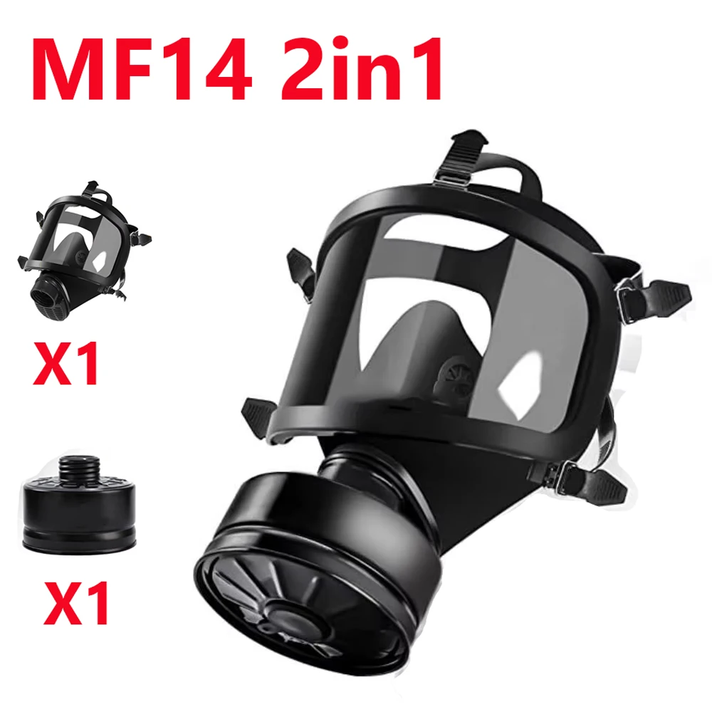 MF14  Gas Mask New Irritating Mask Chemical Prevention Nuclear Pollution Prevention Mask Gasmasker Nucleair