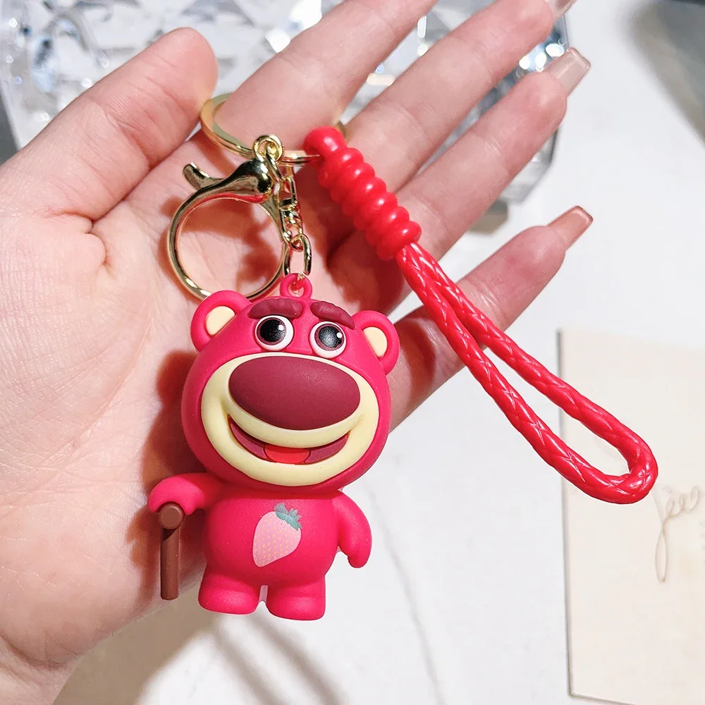 6-teiliges Set Anime Toy Story Schlüsselanhänger Niedliche Woody Buzz Lightyear Puppen-Schlüsselanhänger Paar-Taschenanhänger Schlüsselkette Schmuck Spielzeug Geschenke – Detail 9