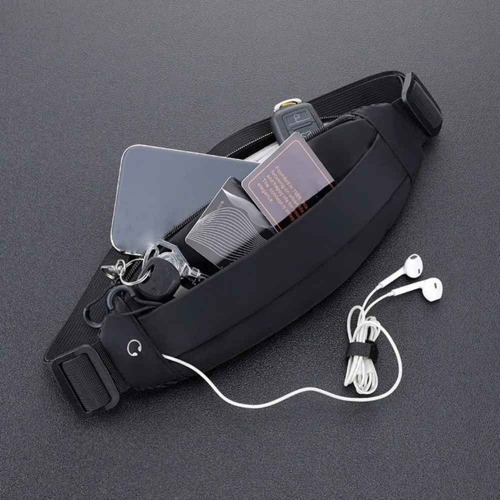 

Ultra-Thin Sport Mobile Waist Bag High Elastic Close Fitting Running Waist Bag Multifunctional Storage Sports Phone Bag
