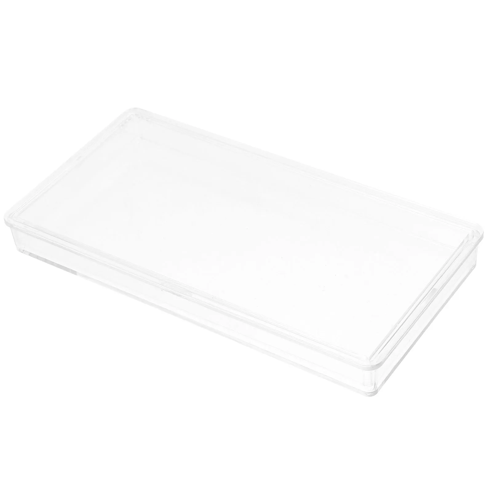 Banknote Storage Box 100 Notes ABS Dust Proof Money Holder Paper Bill Collector Case Commemorative Currency Organizer Key Safe