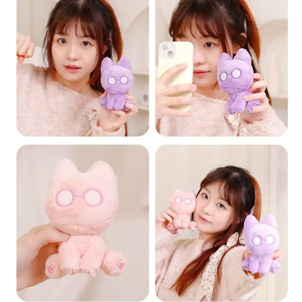 New 13cm Kkamaeorkk Plush Doll Funny Cartoon Cat Plush Toy Stuffed Animal Seventeen Stuffed Plushie Toy