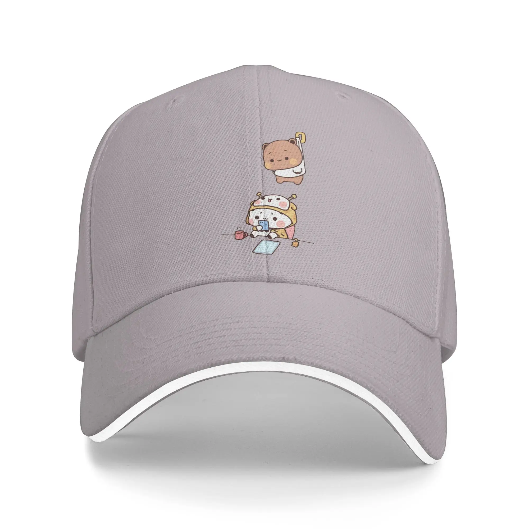 Hot Sale Funny Panda Bear Bubu Dudu Baseball Cap  Fashion Summer Woman Cap  Amusement Park Summer Woman Cap
