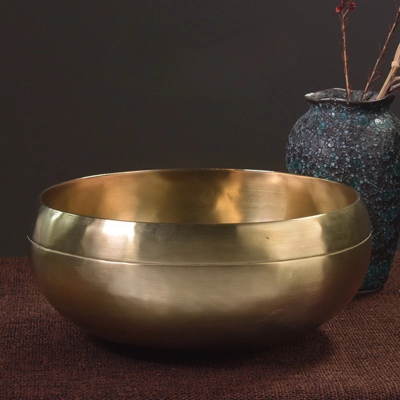 

Медная поющая чаша, духовное релаксация, поющая чаша для йоги, миски для осознанности, миски для медитации, звуковое исцеление, ударные инструменты