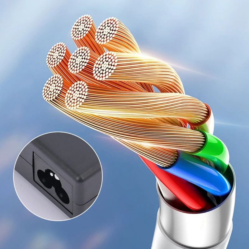 السرعة السريعة 65W النوع C محول الطاقة المحمول شحن آمن لضمان خط العرض .066A