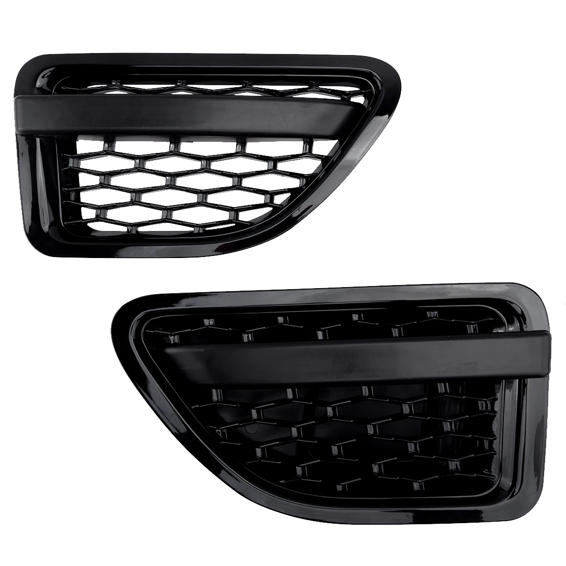 1 Pair Car Front Side Door Fender Cover Vent Grille Fit For Land Rover Range Rover Sport 2005 2006 2007 2008 2009