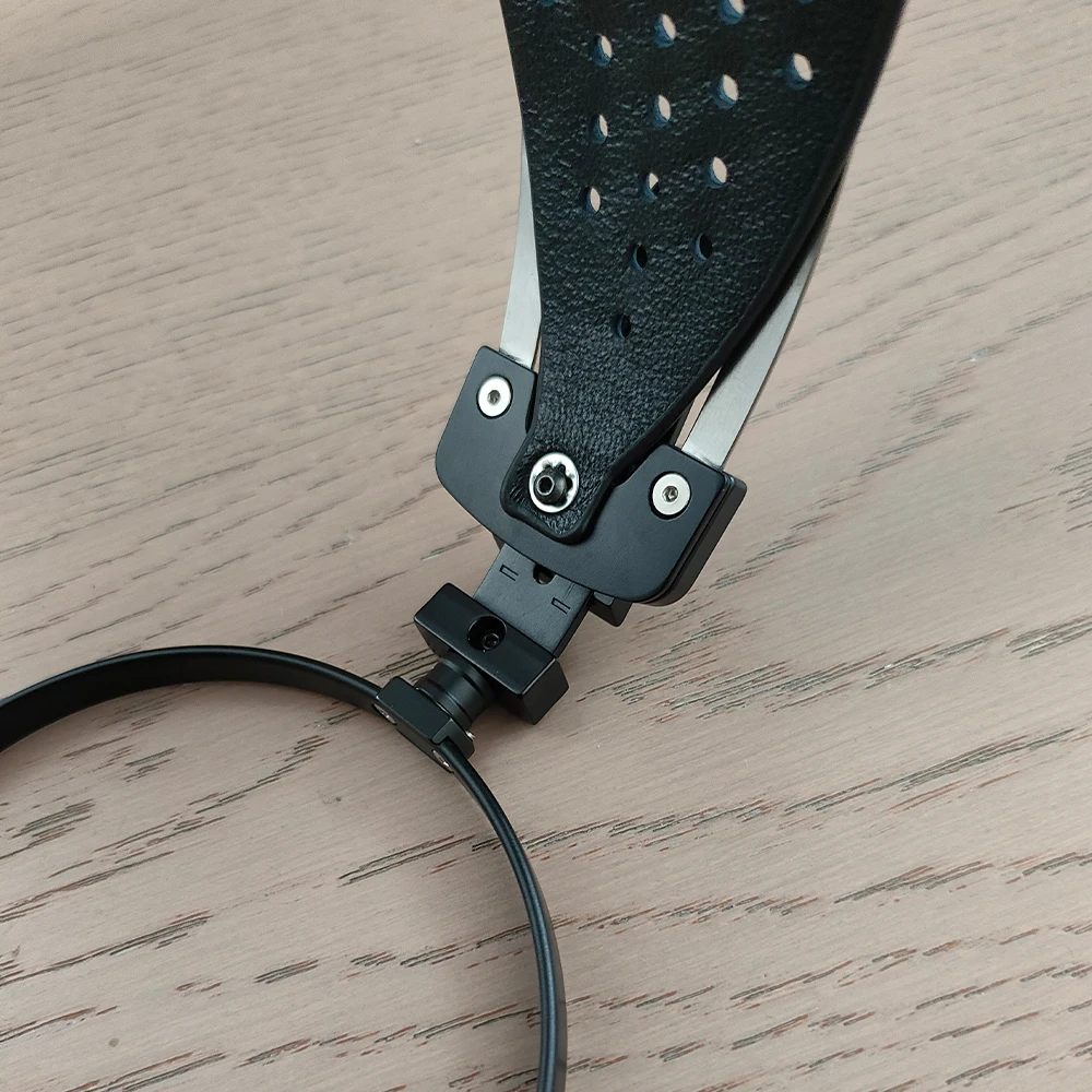 ELFINEAR DIY-Kopfhörer-Kopfband, 100 mm/110 mm/120 mm, Kopfband aus Aluminiumlegierung und echtem Leder für Over-Ear-Kopfhörer – Detail 18