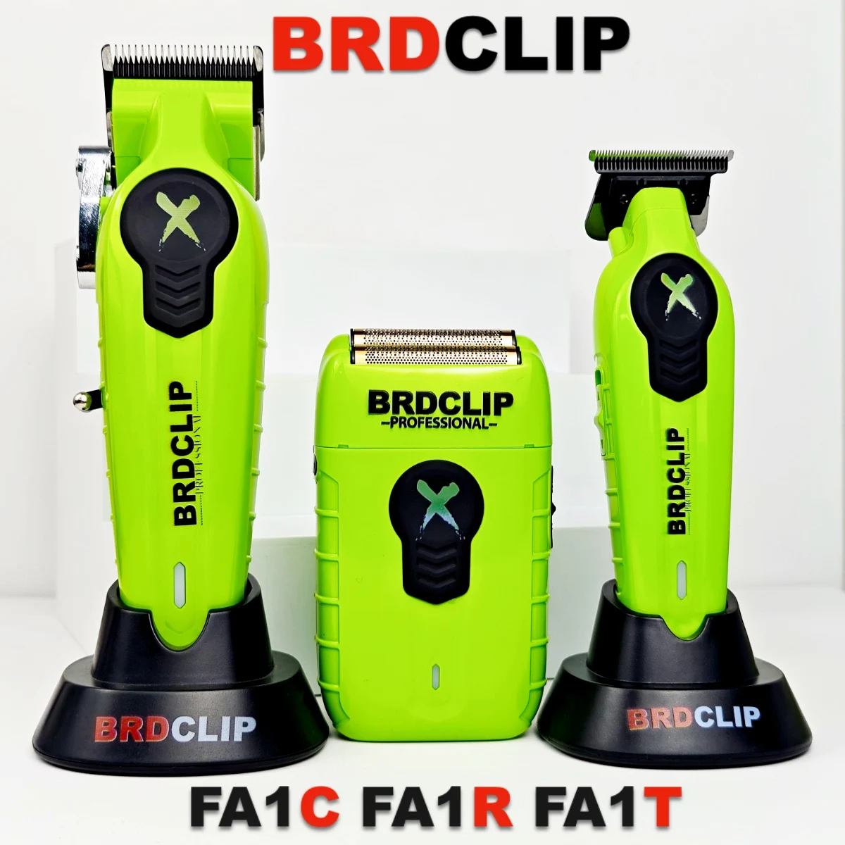 BRDCLIP FA1C FA1T FA1R Professional Electric Hair Clipper Hair Trimmer Men Shaver Barber Shop Set Gradient Carving Facial Cleans