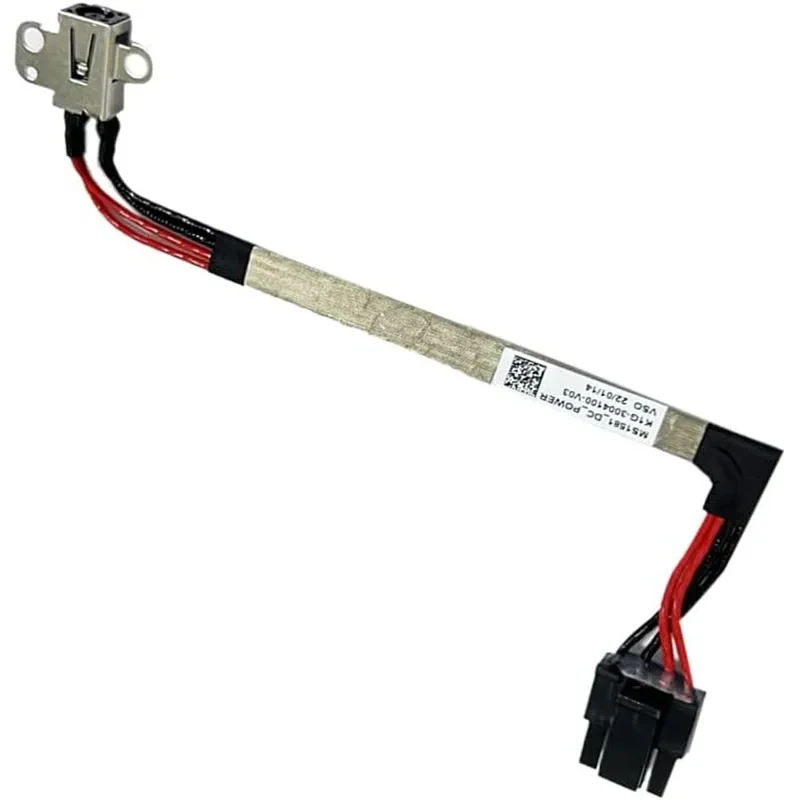 DC Jack Power Cable Connector for MSI Katana GF66 11UE/GF66 11UG/Pulse GL66 11UGKV/Pulse GL66 11UEK/Sword 15 A11UE MS-1581 K1G