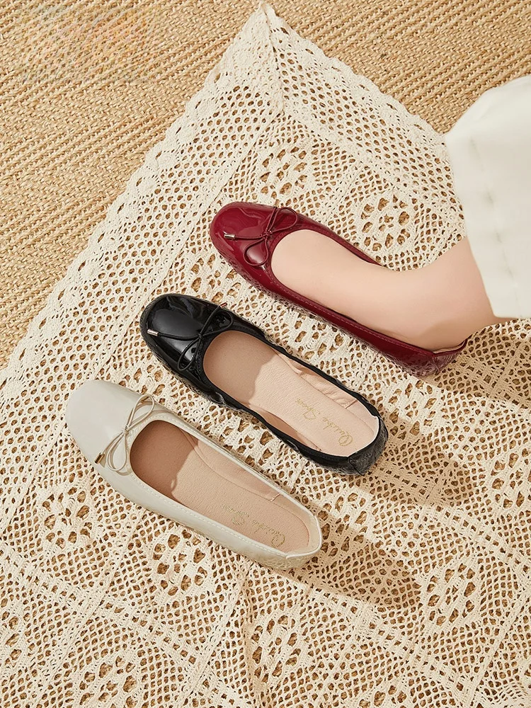 ballerines-plates-en-cuir-lisse-rouge-pour-femmes-chaussures-confortables-antiderapantes-a-enfiler-chaussures-tendance-pour-toutes-les-saisons