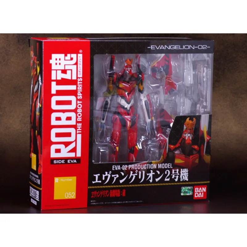 

BANDAI ROBOT SPIRITS SIDE EVA Unit-02 100% Original genuine PVC Action Anime Figure Model Toys Figure Collection Doll Gift
