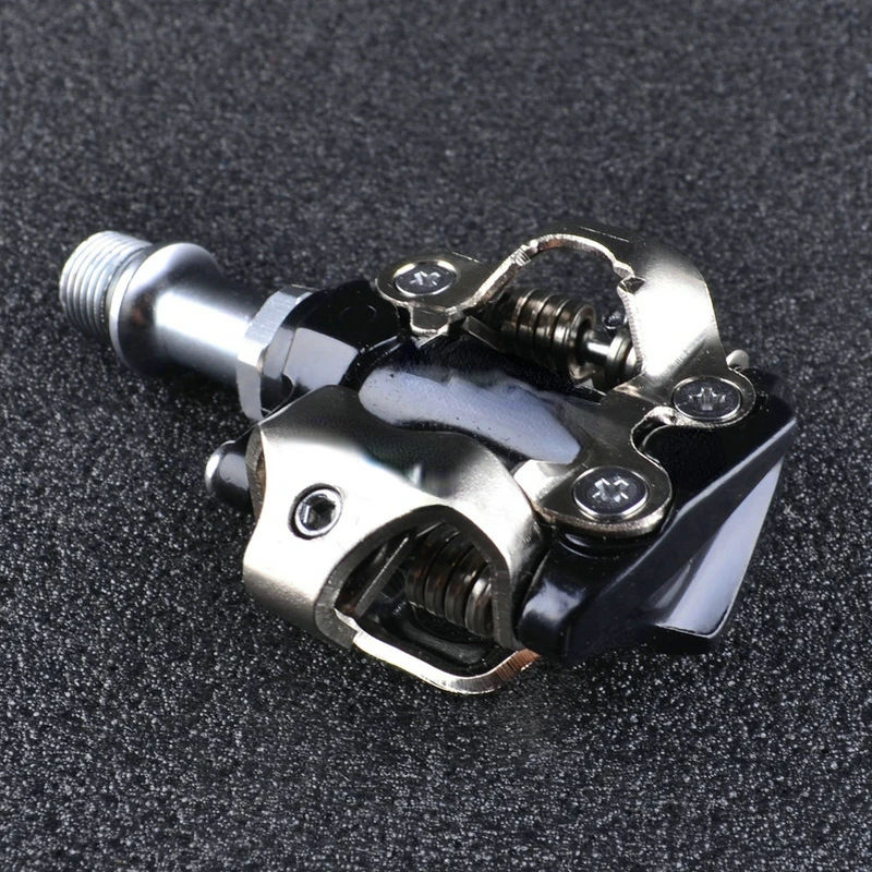 Metal mountain bike self-locking pedal mountain bike locking pedal