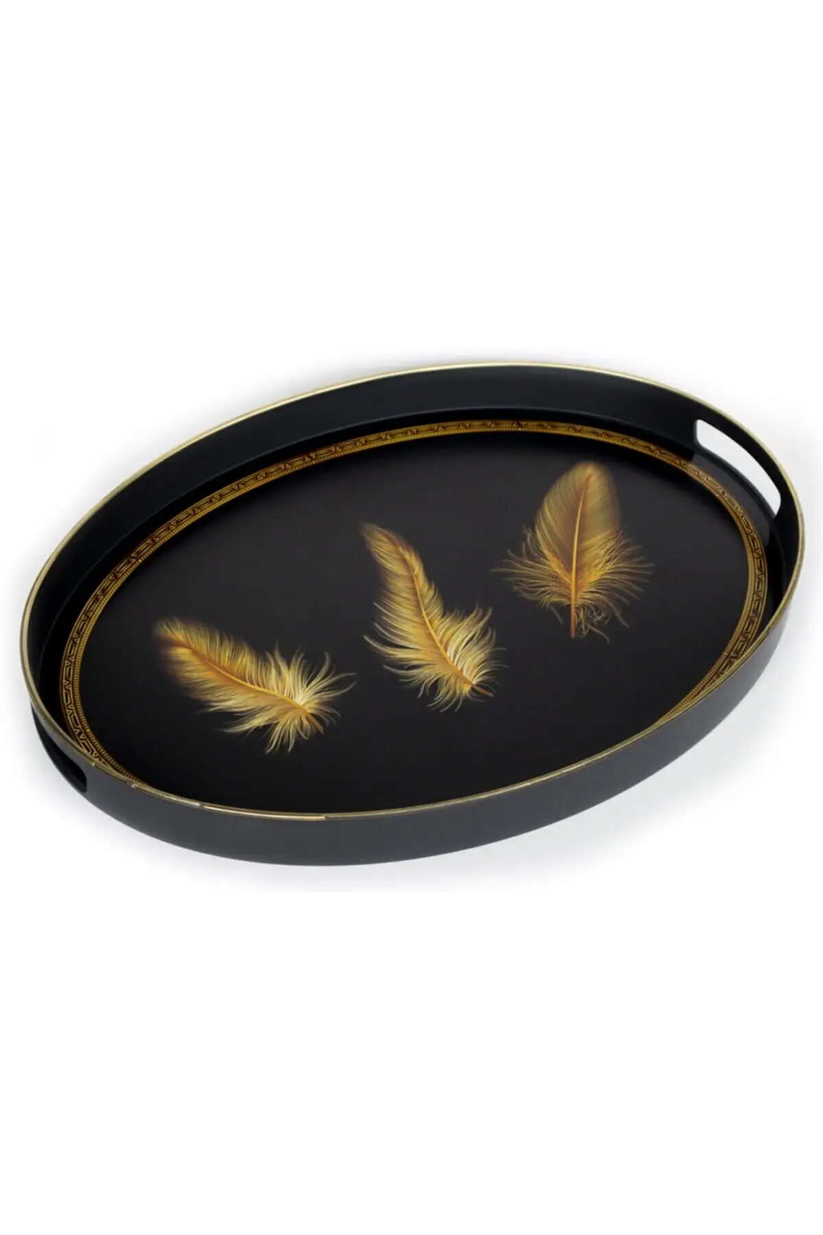 

DOLBOVI Gilded luxury Oval Large tray tray поднос plateau luxury