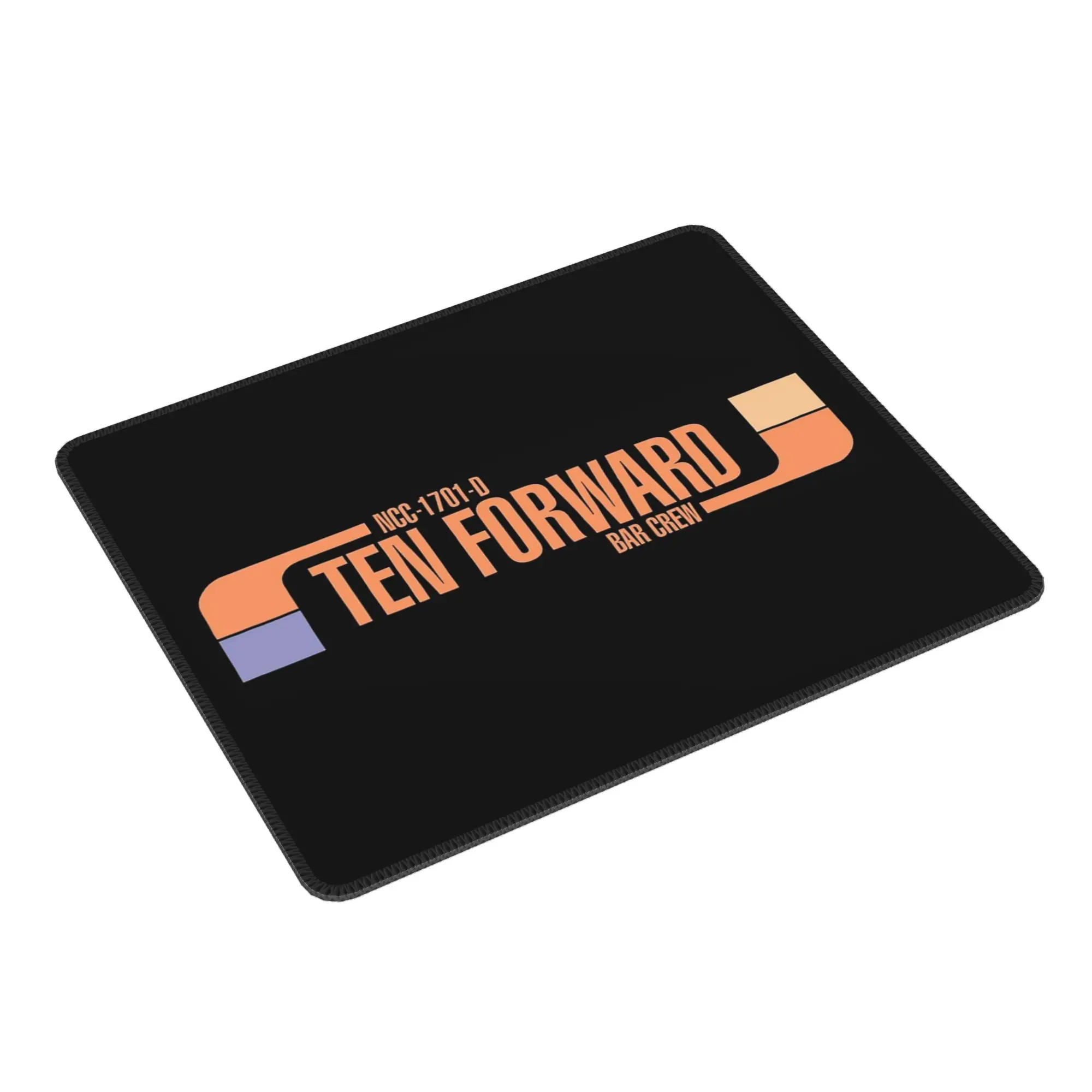 

Ten Forward Bar Crew NCC 1701-D Коврик для мыши Компьютерная клавиатура Коврик для мыши Игровой ПК Ноутбук Настольный коврик Офисные настольные коврики