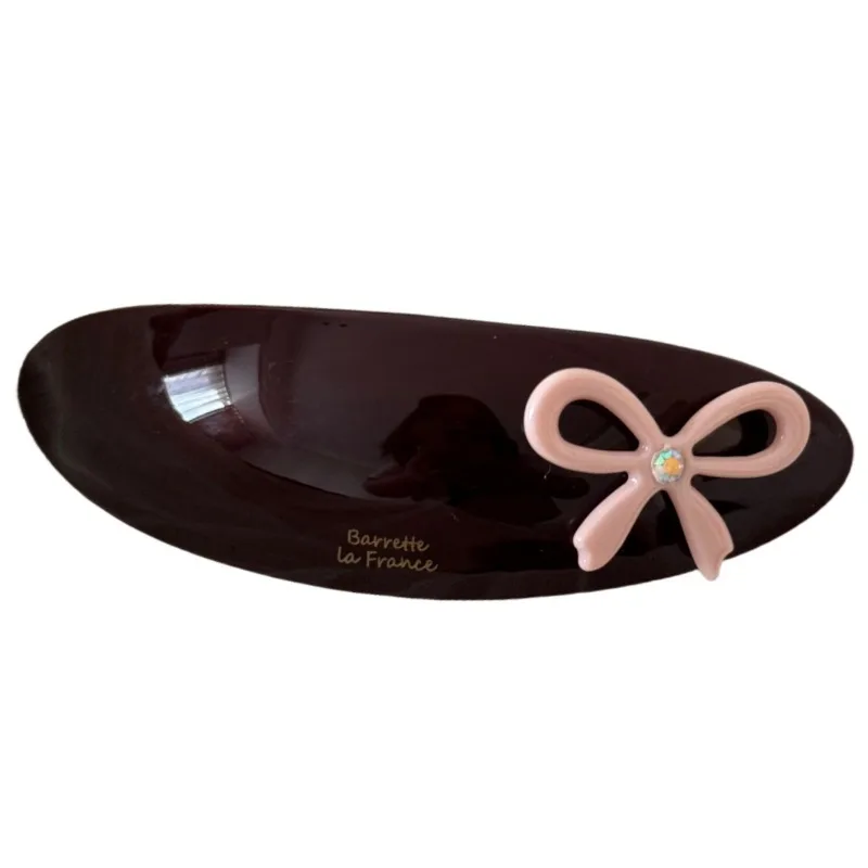 النسخة الكورية فلاش الماس القوس الذهب القياسية حمض الخليك البيضاوي دبوس الشعر فتاة القلب قسط الربيع كليب إكسسوارات الشعر جديد #5