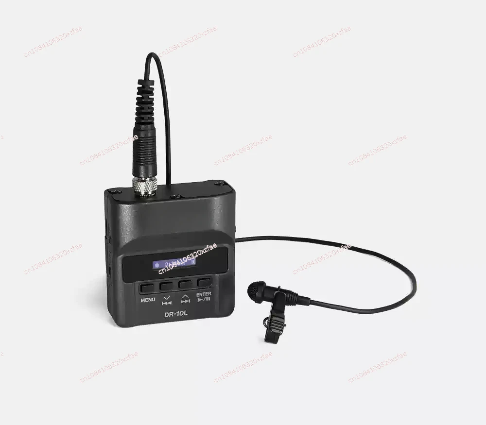 DR-10L High Quality Tiny Digital o Recorder with lavalier mic micro Pocket Recorder for filmmaker,videographer