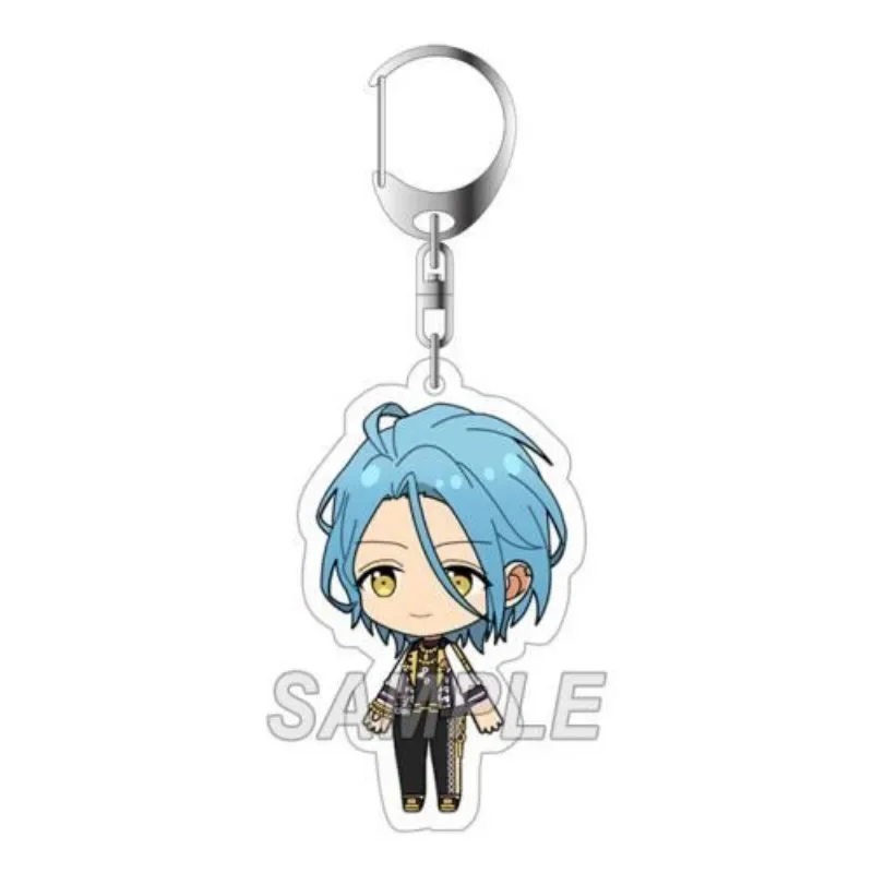 Ensemble Stars2 Anime Key Chain Women AMAGI RINNE Man Keychain Key Chain Ayase Mayoi Fashion Pendant Acrylic Kids Porte Clef