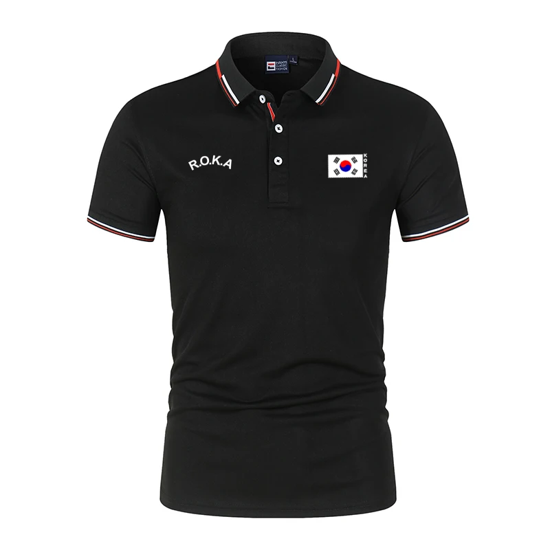 2024 Spring/Summer R.O.K.A Outdoor Leisure POLO Shirt Outdoor Sports Work Casual Short Sleeves Breathable and Comfortable POLO