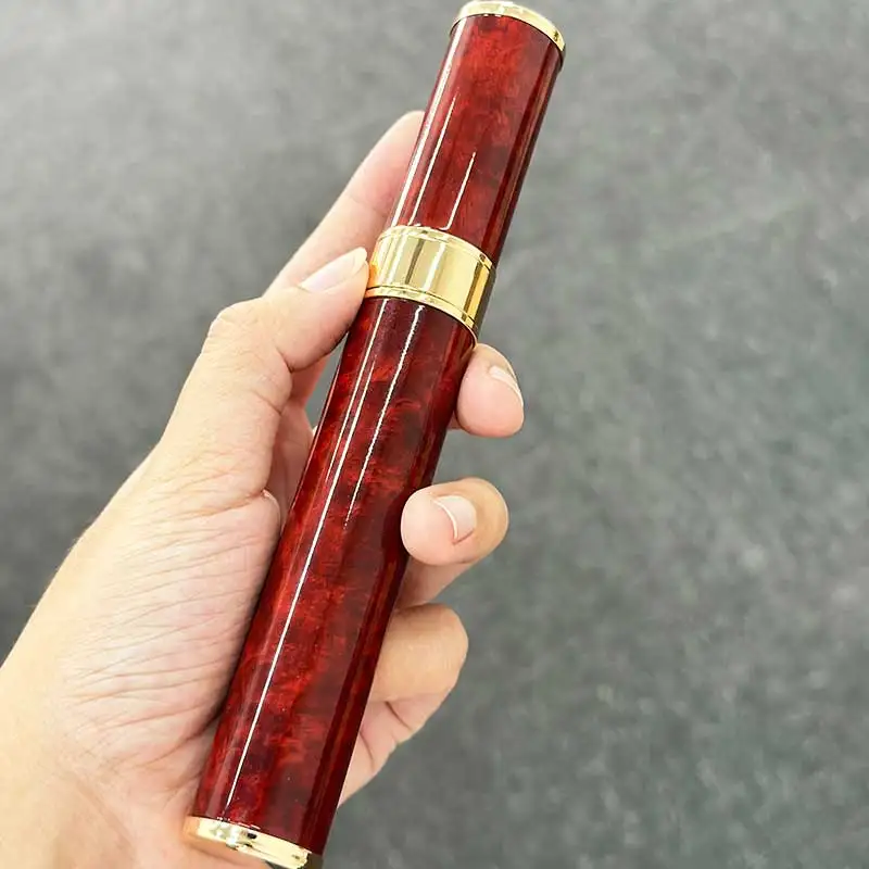 

1pc Cigar Tube Jar Metal Single Cigar box Travel Humidor Box Portable Storage gift for men cigar accessroies 118