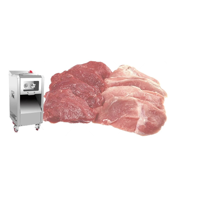 Fully Automatic Electric Meat Cutter Stainless Steel Commercial Beef Shredder Fish Slicer Kitchen Appliance