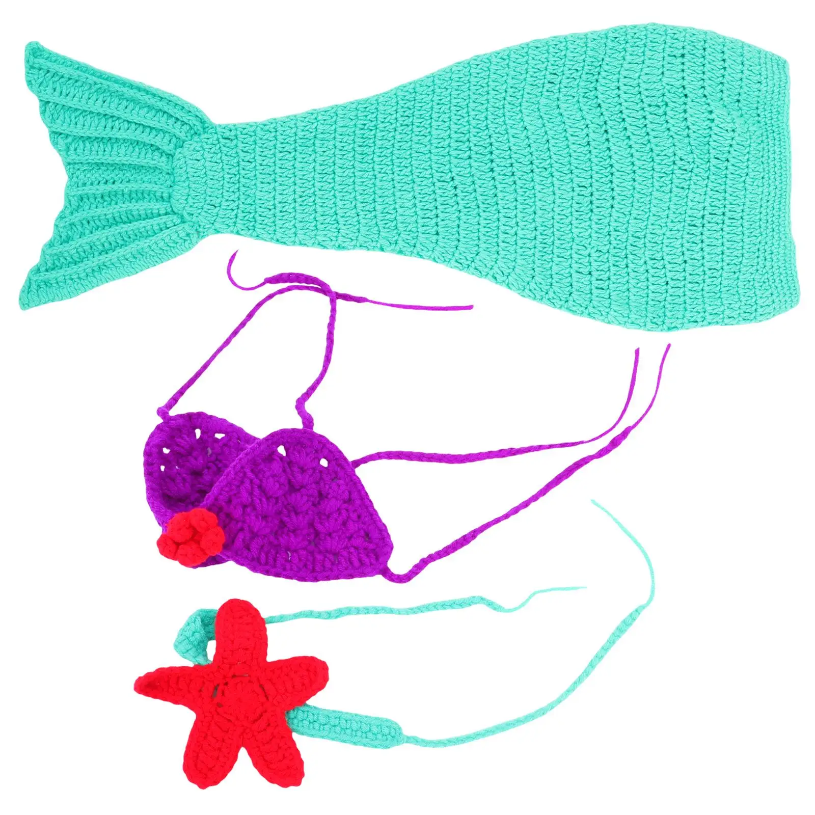 

Baby Photo Newborn Costume Baby Knitted Outfits Adorable Knitted Outfits Photography Accessories Comfortable Clothes
