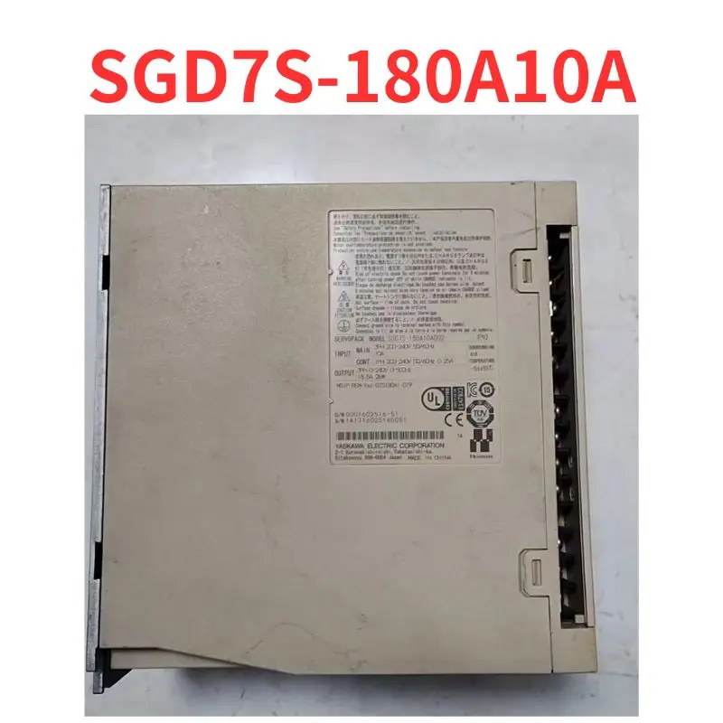 

Second-hand SGD7S-180A10A Servo Driver test OK Fast Shipping