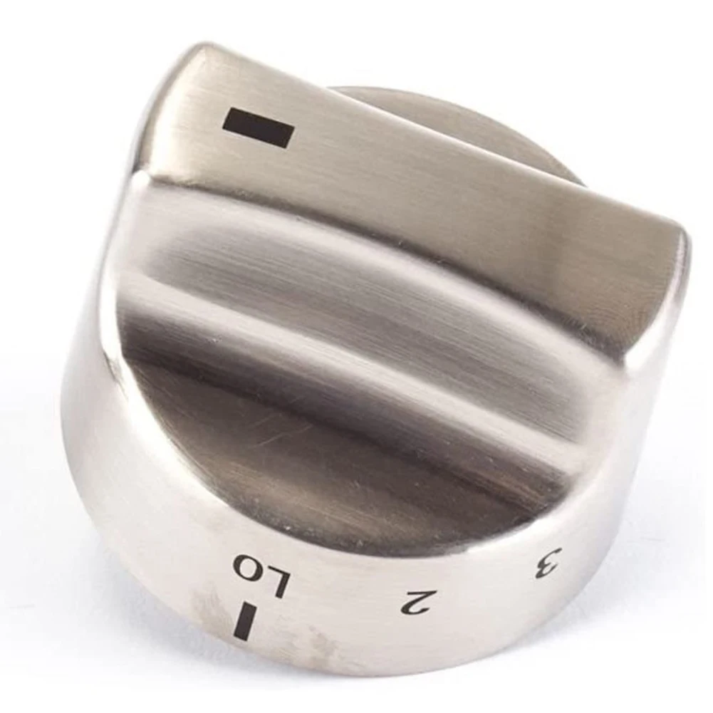 

Практичная новая ручка-регулятор EA979119 из нержавеющей стали 1062940 40x57x12.7мм AH979119, запасная часть для плиты/духовки Fridgidaire