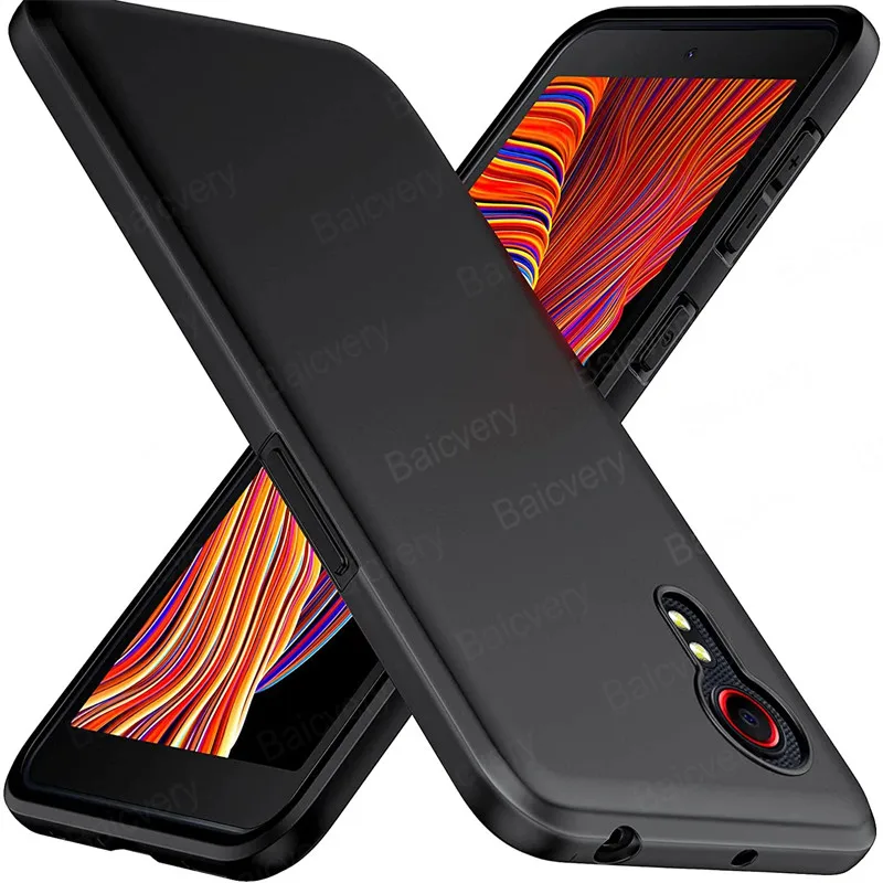 Для Samsung Galaxy Xcover 5 SM-G525F SM-G525N / Xcover5 Enterprise Edition SM-G525F простой черный защитный чехол Funda Coque Cover Для Samsung Galaxy Xcover 5 SM-G525F SM-G525N / Xcover5 Enterprise Edition SM-G525F простой черный защитный чехол Funda Coque Cover