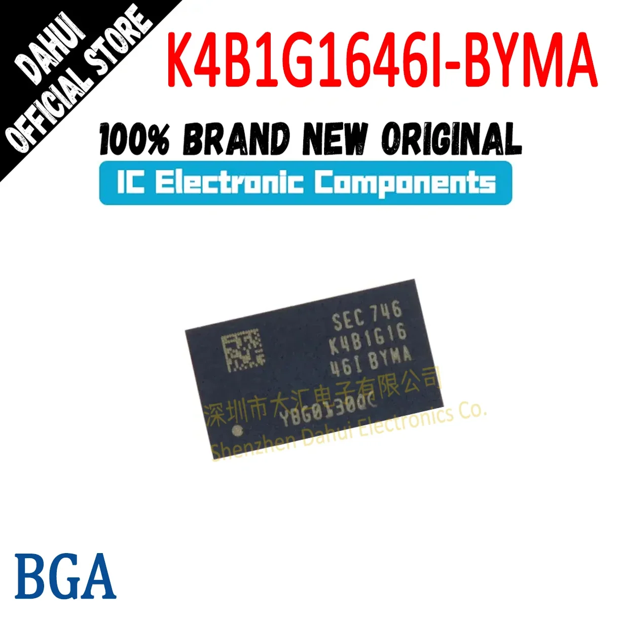

K4B1G1646I-BYMA BGA-96 Memory Chip New Original