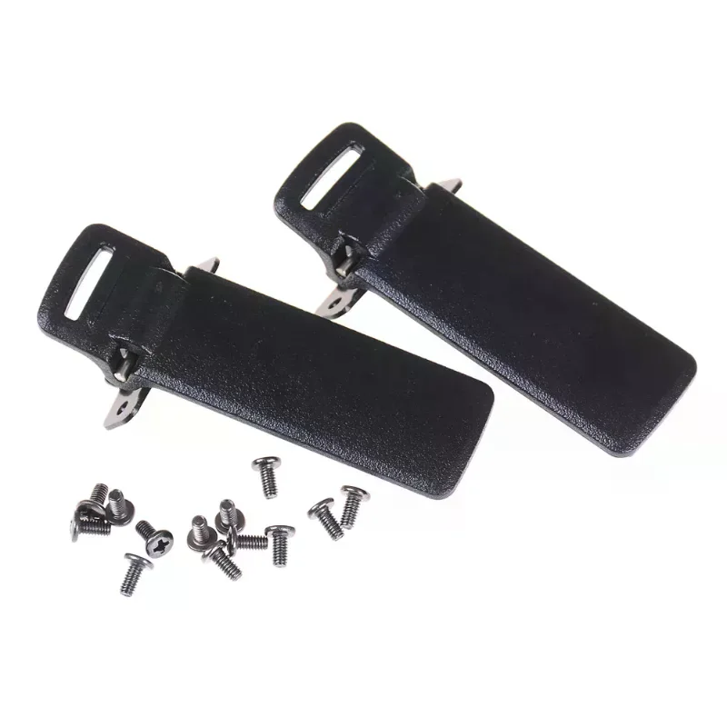 Walkie Talkie Spare Part Back Belt Clip For UV-5R 2-way Radio UV5R 2Pcs