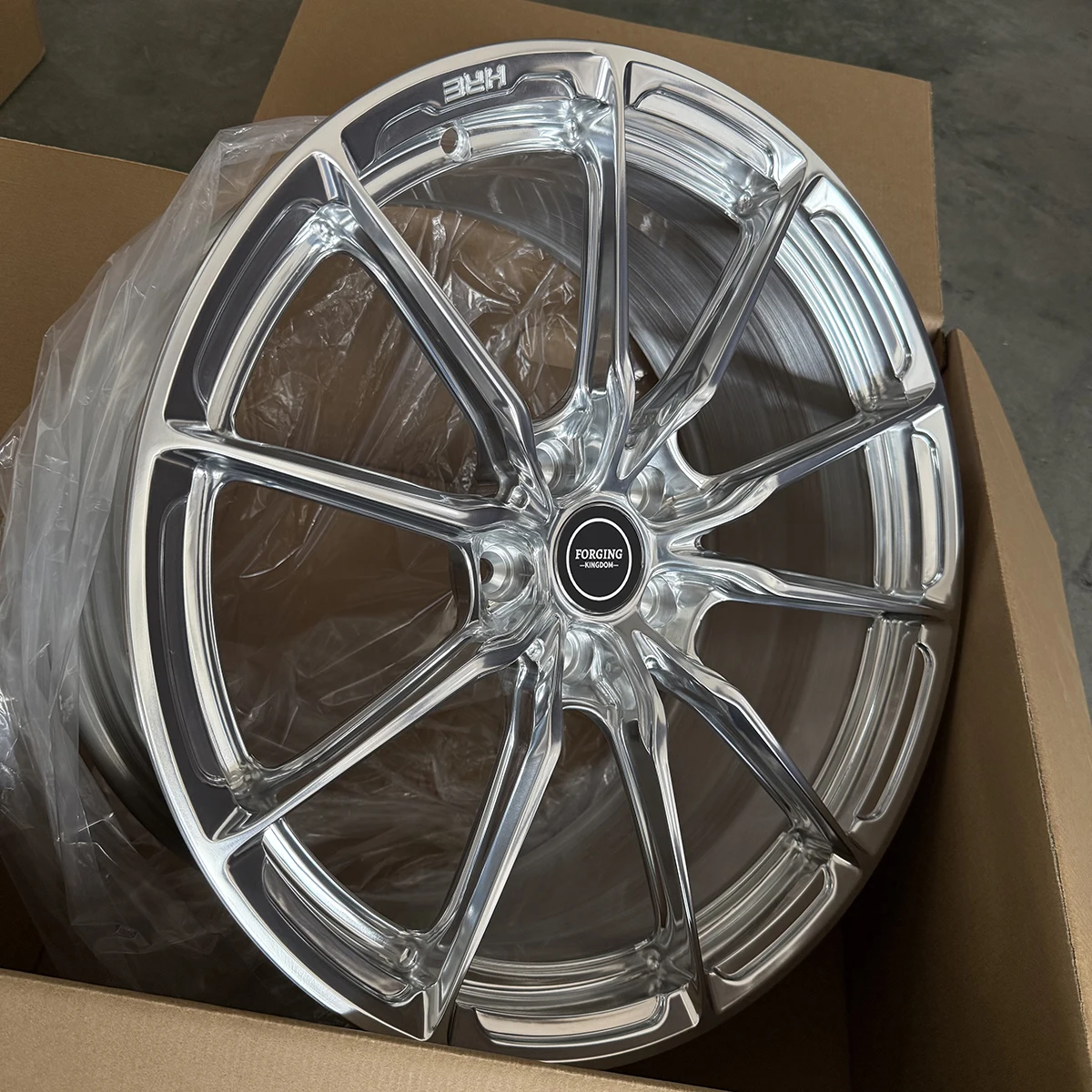 Xianglun 104SC High-Polish Forged Aluminum Wheels Custom Multi-Fit 17-26 Inch 5*112 5*114.3 5*120 5*130 PCD 98mm Aluminium Alloy
